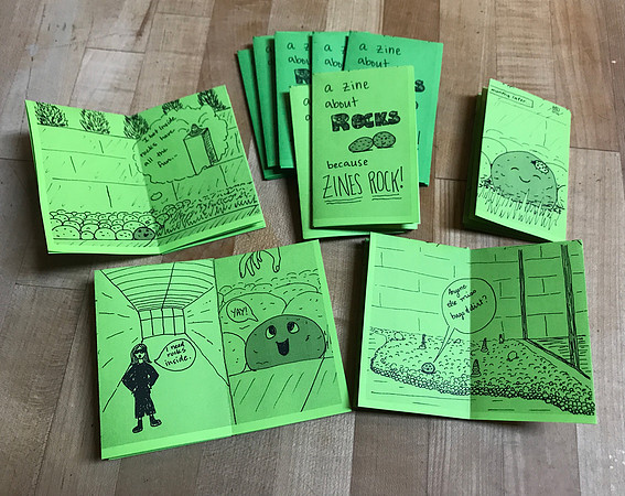 A Zine About Rocks Because Zines Rock!