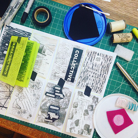 Zine workshop at FWCA