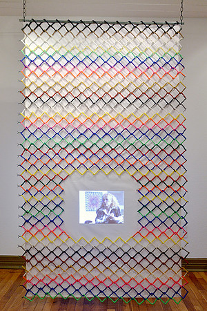 Let Me In Let Me Out (installation view) by Billi London-Gray