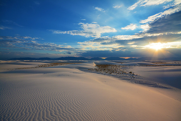 Sunset over the Dunes by Billi London-Gray